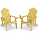 Adirondack Chair Set - Adult & Kids Pair for Patio by LJGDeals