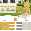 Adirondack Chair Set - Adult & Kids Pair for Patio