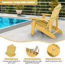 Adirondack Chair Set - Adult & Kids Pair for Patio