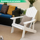 Adirondack Chair Set - Adult & Kids Pair for Patio by DirectDeals