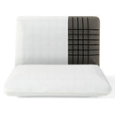 2 Pieces Bamboo Charcoal Memory Foam Pillow for Pain Relief Sleeping
