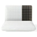 2 Pieces Bamboo Charcoal Memory Foam Pillow for Pain Relief Sleeping by LJGDeals