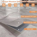 Set of 2 Floor Tile Vinyl Flooring Waterproof Vinyl Plank Flooring by DirectDeals