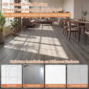 Set of 2 Floor Tile Vinyl Flooring Waterproof Vinyl Plank Flooring by LJGDeals
