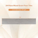 Set of 2 Floor Tile Vinyl Flooring Waterproof Vinyl Plank Flooring by LJGDeals