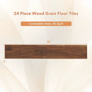 Set of 2 Floor Tile Vinyl Flooring Waterproof Vinyl Plank Flooring by LJGDeals