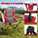 Folding Camping Chairs for Adults with Cup Holders (2-Pack) by LJGDeals