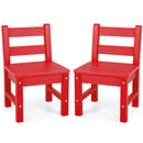 2 Pieces Kids Learning Chair set with Backrest