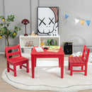 2 Pieces Kids Learning Chair set with Backrest
