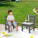 2 Pieces Kids Learning Chair set with Backrest by LJGDeals