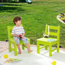 2 Pieces Kids Learning Chair set with Backrest by LJGDeals