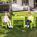 2 Pieces Kids Learning Chair set with Backrest by LJGDeals