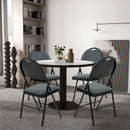 2/4 Pieces Padded Folding Dining Chairs with Backrest by DirectDeals
