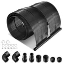 2 Pieces 10/16.4/20 Feet Weatherproof Solar Swimming Pool Heating System by LJGDeals