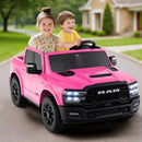 2 Seater 24V Ride on Toy for Big Kids Licensed Ram Truck with Remote and Music by LJGDeals