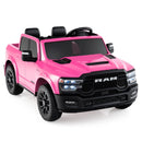 2 Seater 24V Ride on Toy for Big Kids Licensed Ram Truck with Remote and Music by LJGDeals