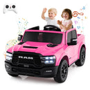 2 Seater 24V Ride on Toy for Big Kids Licensed Ram Truck with Remote and Music by LJGDeals