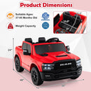 2 Seater 24V Ride on Toy for Big Kids Licensed Ram Truck with Remote and Music by LJGDeals