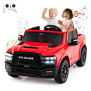 2 Seater 24V Ride on Toy for Big Kids Licensed Ram Truck with Remote and Music by LJGDeals