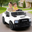 2 Seater 24V Ride on Toy for Big Kids Licensed Ram Truck with Remote and Music by LJGDeals