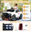 2 Seater 24V Ride on Toy for Big Kids Licensed Ram Truck with Remote and Music by LJGDeals