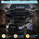 2 Seater 24V Ride on Toy for Big Kids Licensed Ram Truck with Remote and Music by LJGDeals