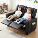 2-Seater Kids Recliner Double Toddler Sofa Chair with 2 Cup Holders by LJGDeals