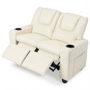 2-Seater Kids Recliner Double Toddler Sofa Chair with 2 Cup Holders by LJGDeals