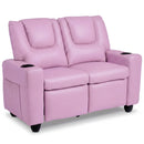 2-Seater Kids Recliner Double Toddler Sofa Chair with 2 Cup Holders