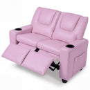 2-Seater Kids Recliner Double Toddler Sofa Chair with 2 Cup Holders