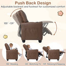 2-Seater Kids Recliner Double Toddler Sofa Chair with 2 Cup Holders by LJGDeals