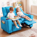 2-Seater Kids Recliner Double Toddler Sofa Chair with 2 Cup Holders