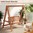 2-Seater Porch Swing with Stand and Adjustable Chains by LJGDeals