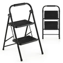 2-Step Folding Ladder with Wide Anti-Slip Pedal by DirectDeals