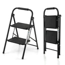 2-Step Folding Ladder with Wide Anti-Slip Pedal by LJGDeals