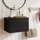 Wall Mounted Floating Nightstand with 2 Drawers