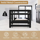2-Tier 8-Bottle Display Wine Rackwith Adjustable Foot Pads by LJGDeals