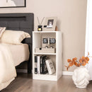 2 Pieces 2-tier Bookcase Set with Anti-toppling Device by LJGDeals