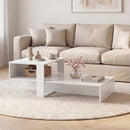 2-Tier Coffee Table with Open Storage Shelf by DirectDeals