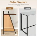 2 Tier Computer Desk PC Laptop Table Study Writing Home Office Workstation New by LJGDeals