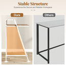 2 Tier Computer Desk PC Laptop Table Study Writing Home Office Workstation New by LJGDeals