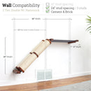 Slanted Cat Scratcher for Wall