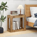 2-Tier End Table with Storage Shelf for Living Room-Oak by LJGDeals