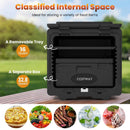 2 Tier Insulated Food Pan Carrier Food Warmer with Removable Tray and Box by LJGDeals