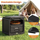 2 Tier Insulated Food Pan Carrier Food Warmer with Removable Tray and Box by LJGDeals