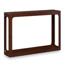 2-Tier Mid Century Wood Console Table with Storage Shelf by LJGDeals