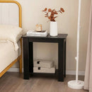 2-Tier Compact End Table with Storage Shelf by LJGDeals