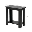 2-Tier Compact End Table with Storage Shelf by LJGDeals