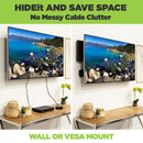 HIDEit Uni-S | Adjustable Small Electronics, Cable Box Mount + Small Computer Mount by HIDEit Mounts