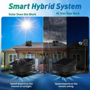 42W 12" Solar Attic Fan with Smart Power Adapter+Remote